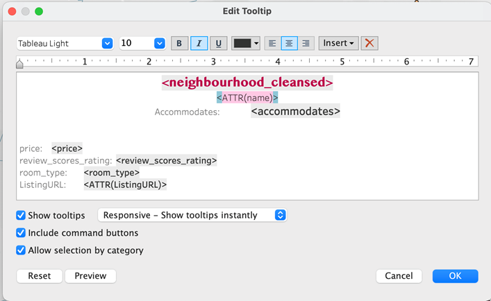 Tooltip Formatting - The Data School