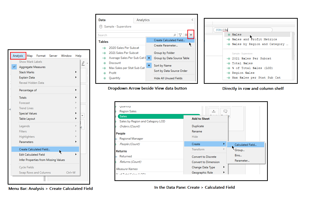 How To See Hidden Fields In Tableau