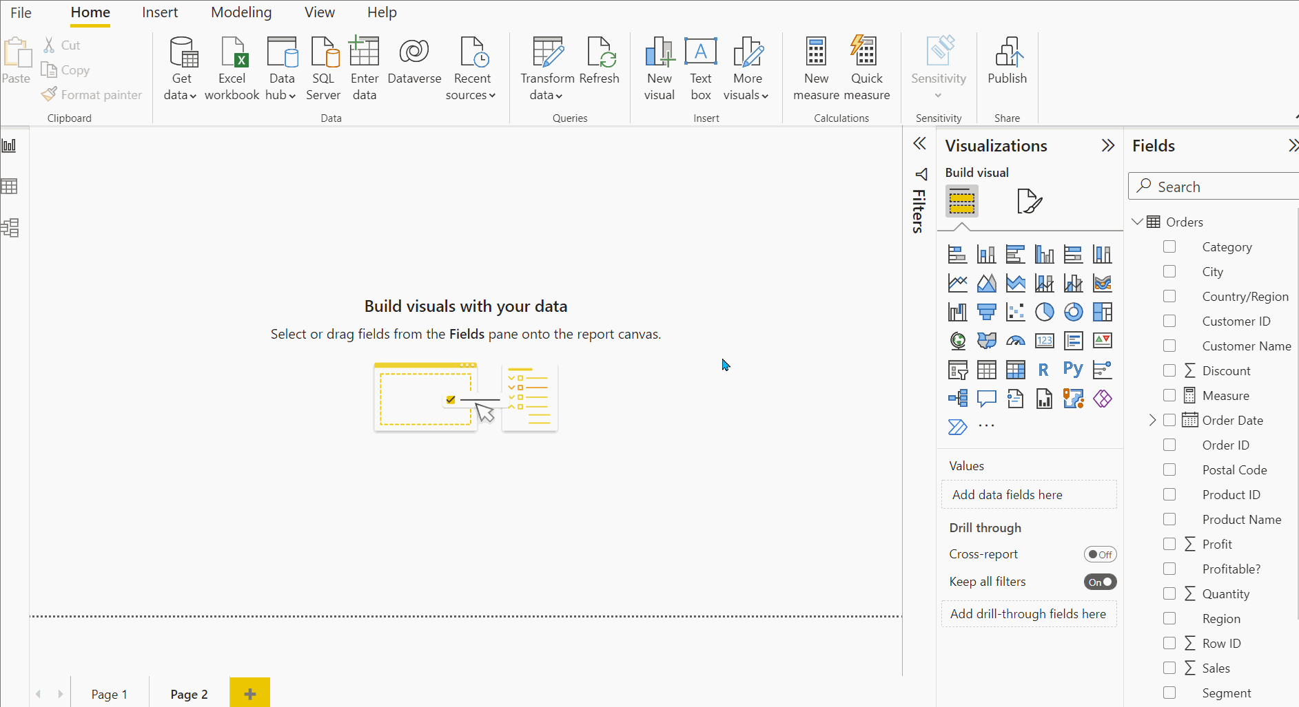 The Data School How To Calculate Profit Ratio In Power BI 