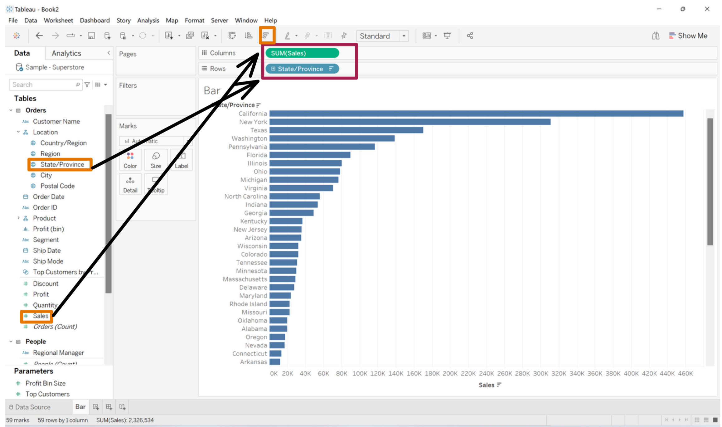 The Data School - Dynamic Zone Visibility: Sheet Swapping in Tableau