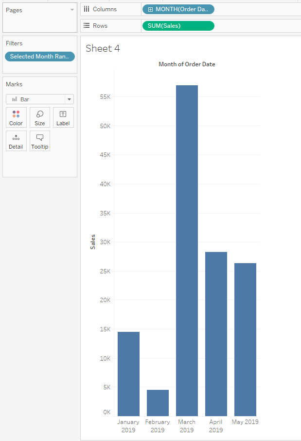 (part 1 of 3) Using a Start Date and End Date Parameters to change ...