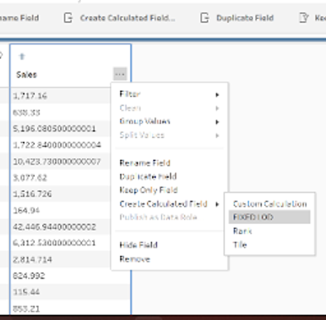 Using the LOD Tool