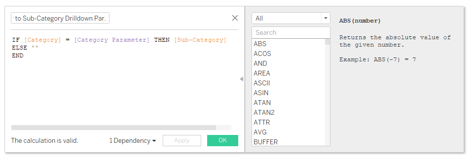 Creating A Drill Down Bar Chart In Tableau - The Data School