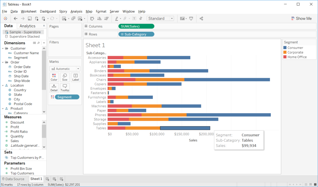 The Data School - Tableau: Putting Trend Arrows on Table Calculations